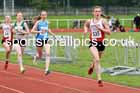 Womens Under-17s 800 metres, 2023 North Eastern Track and Field Champs., Middlesbrough Sports Village, Middlesbrough. Photo: David T. Hewitson/Sports for All Pics